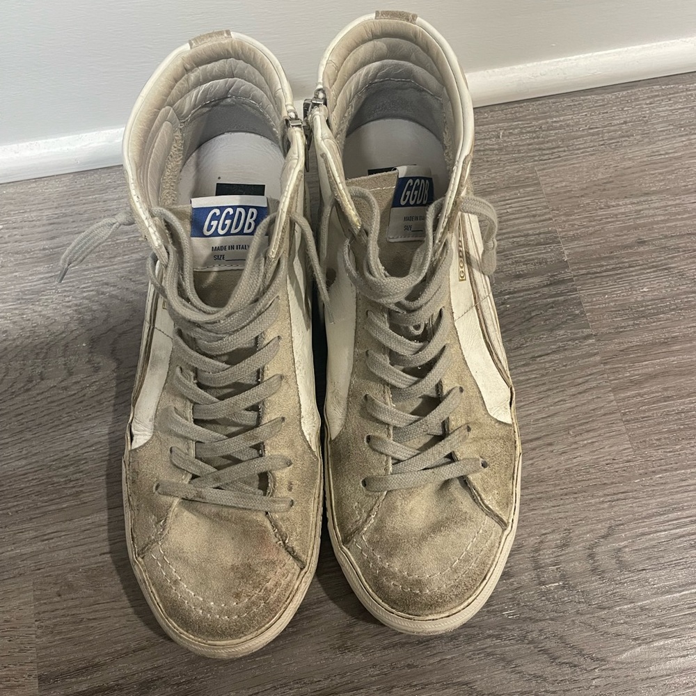 Authentic Golden Goose slide sneakers. Size 38 (8.5-9 shoe size US women’s)